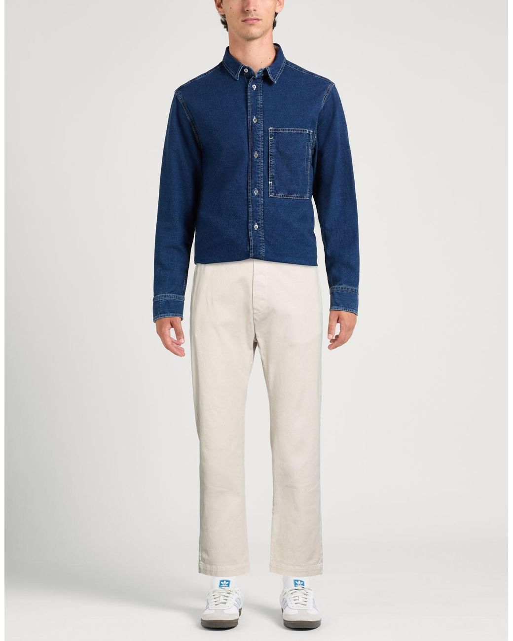 Barena Natural Pants Cotton, Elastane for men