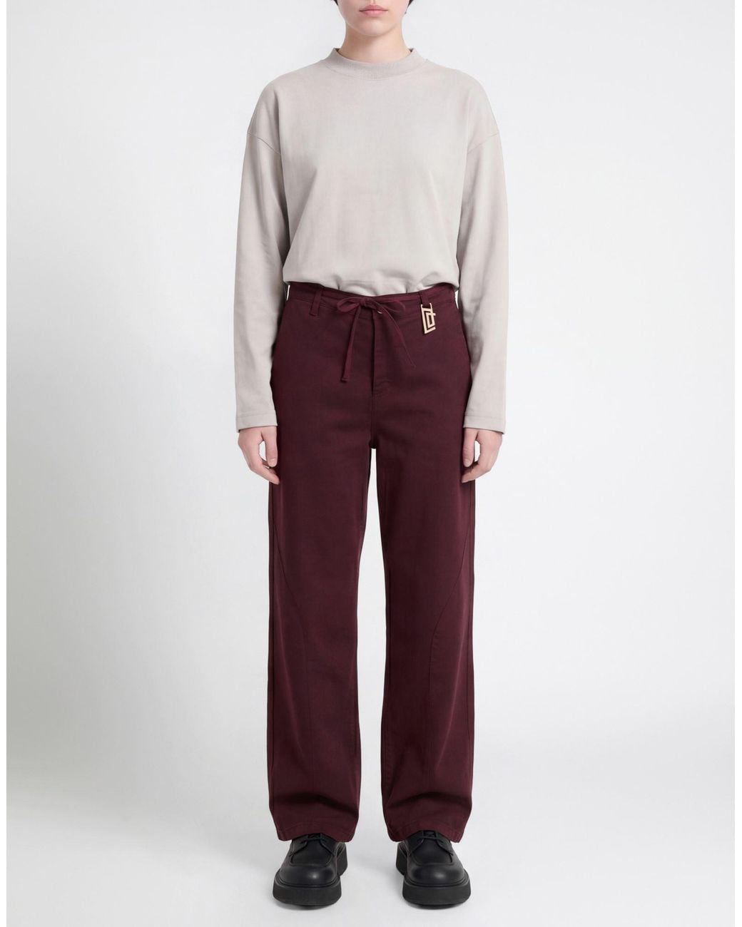 Jijil Purple Trouser