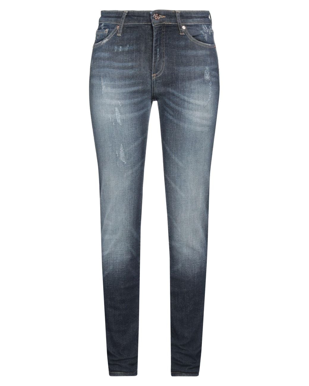 ARMANI EXCHANGE Blue Jeans Cotton, Polyester, Elastane