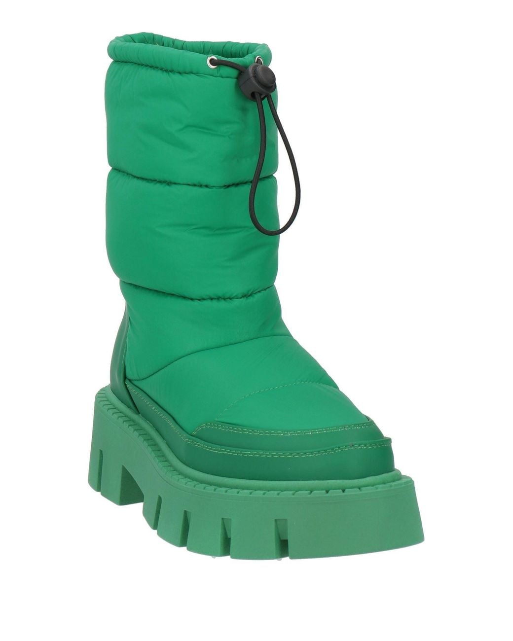 Copenhagen Shoes Green Ankle Boots Textile Fibers