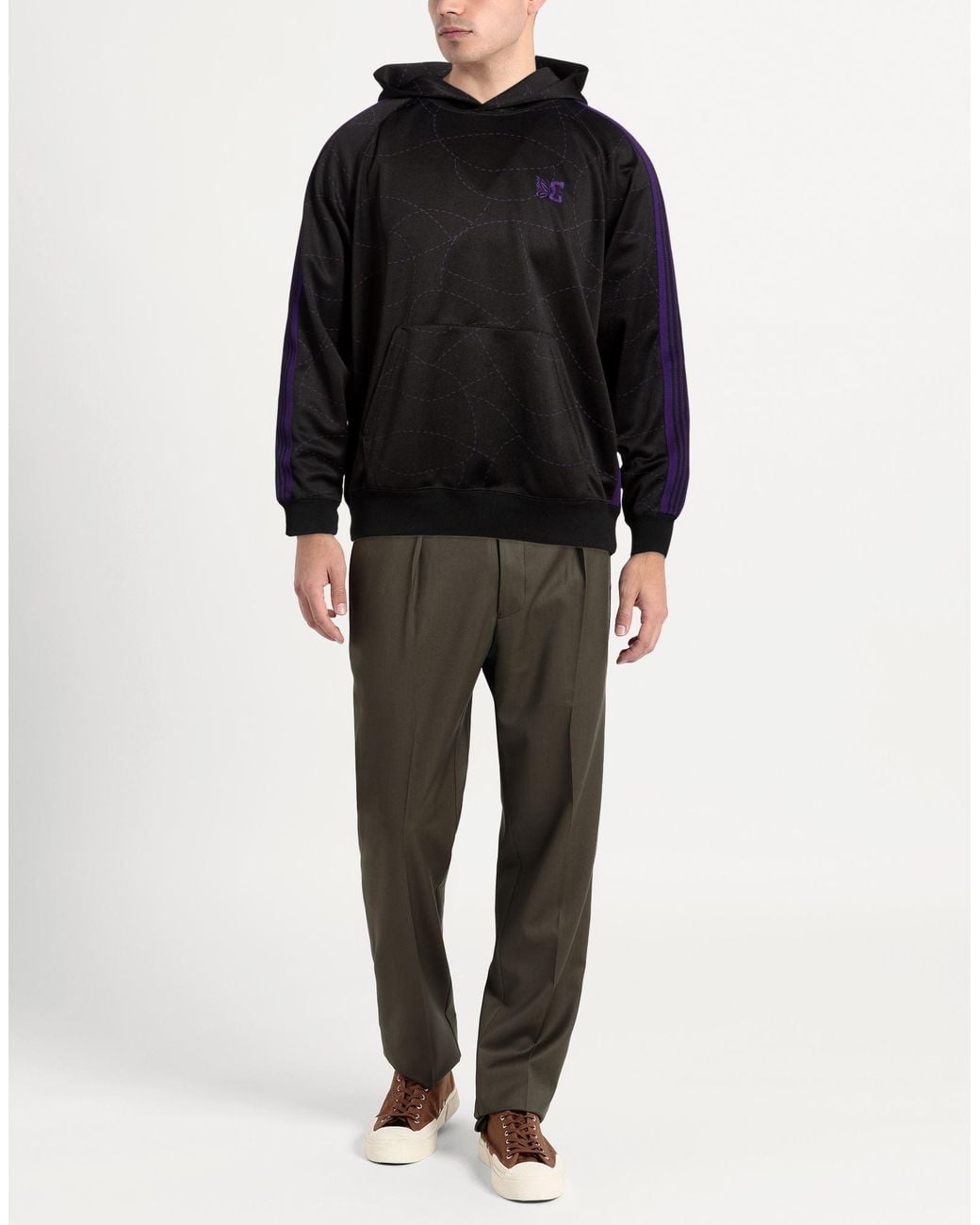 Needles Black Sweatshirt for men