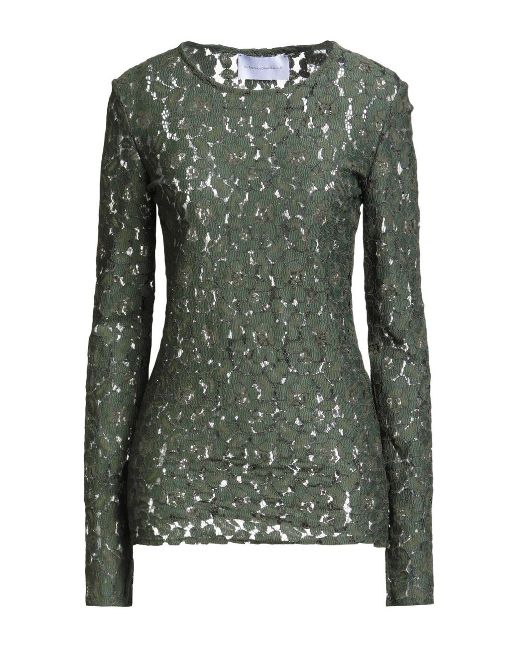 Alessandra Gallo Green Tops
