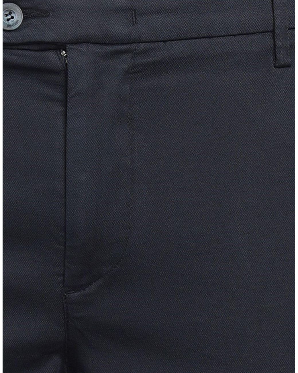 RE_HASH Blue Pants Cotton, Lyocell, Elastane for men