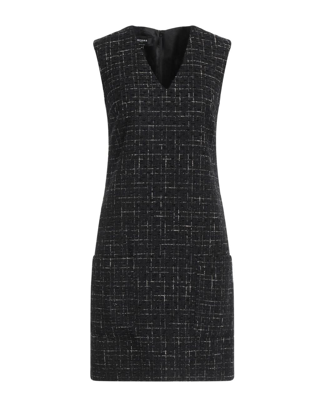Rochas Black Mini Dress