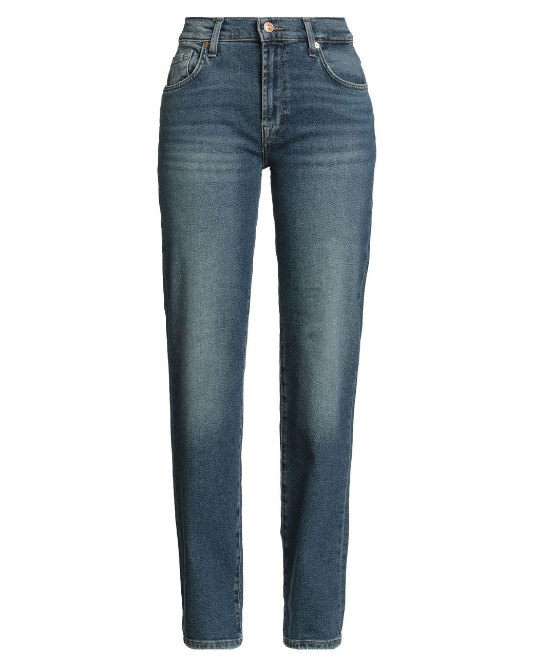 7 For All Mankind Blue Luxe Vintage Jeans Cotton, Modal, Elastomultiester, Elastane