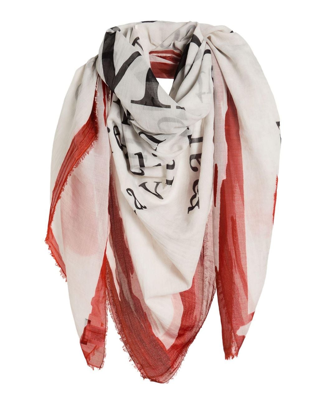 Faliero Sarti Red Scarf