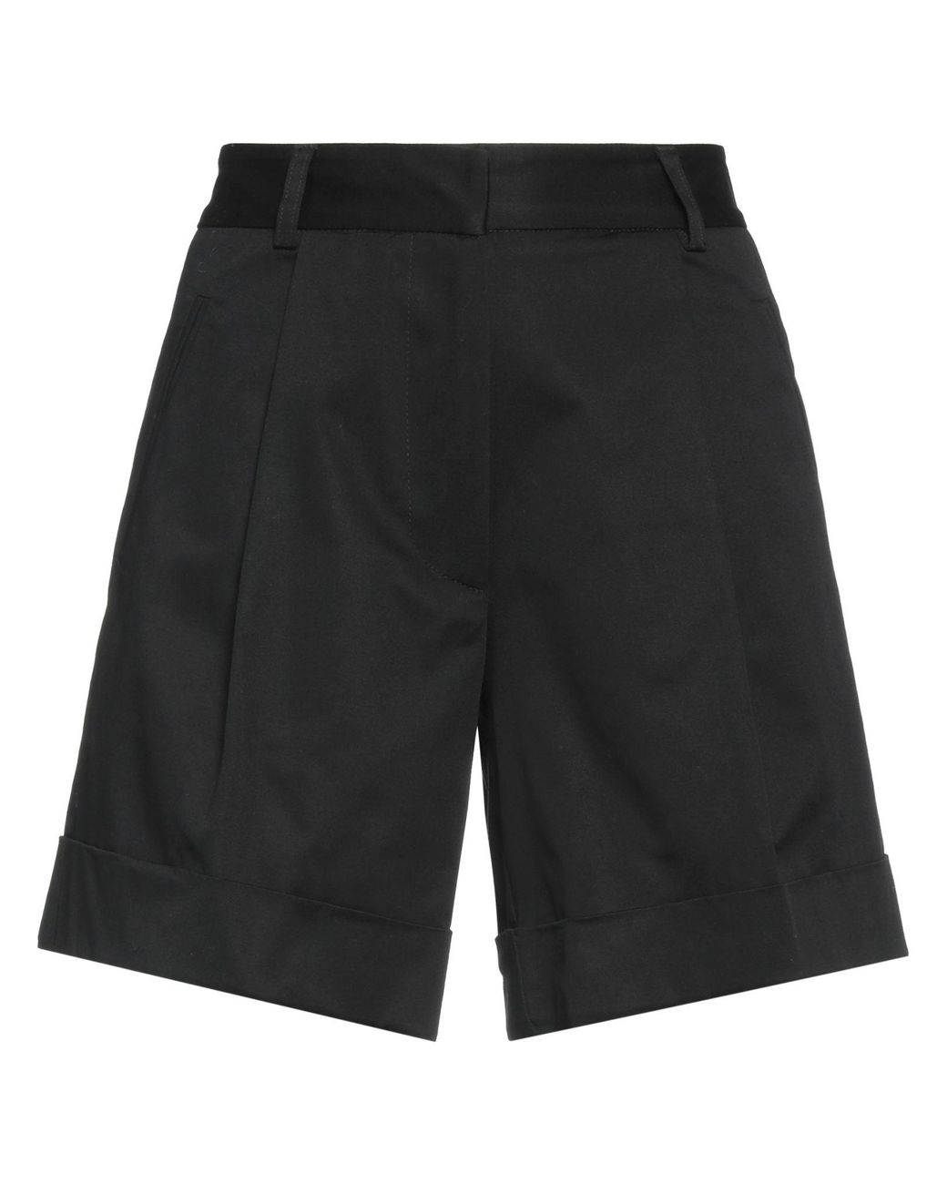 Anna Molinari Black Shorts & Bermuda Shorts