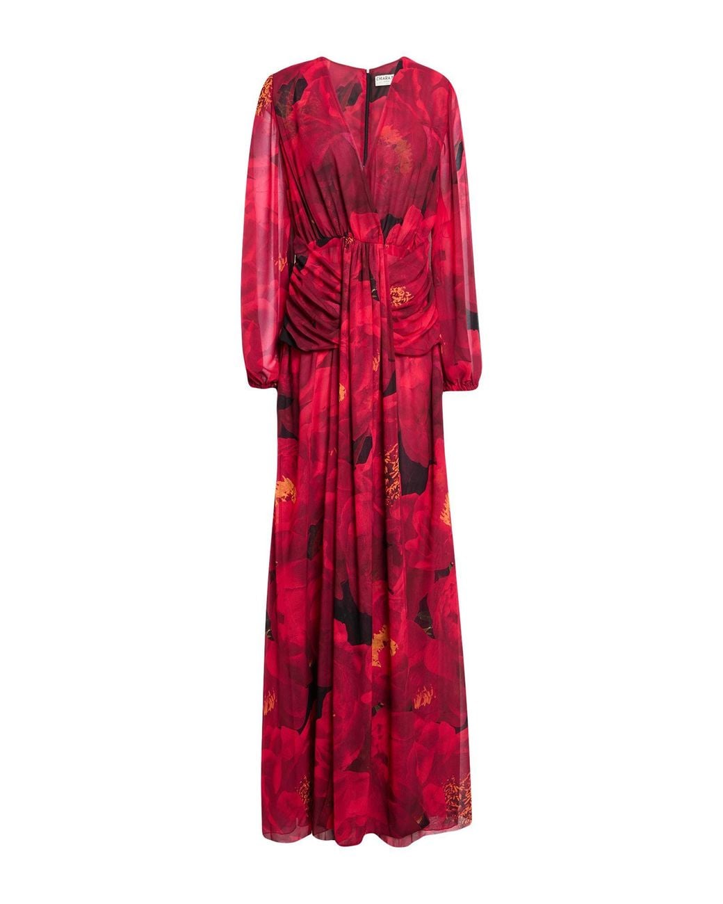 La Petite Robe Di Chiara Boni Red Maxi Dress Polyamide, Elastane