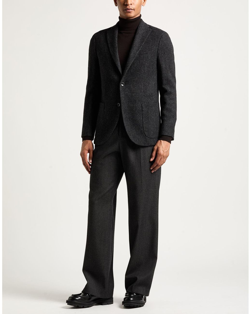 Boglioli Black Blazer for men
