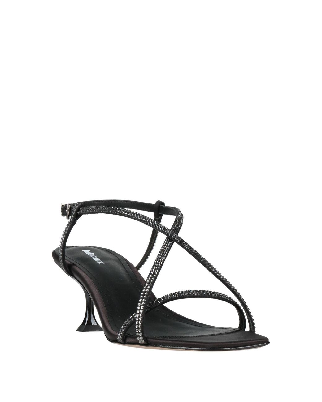 Lola Cruz Black Sandals