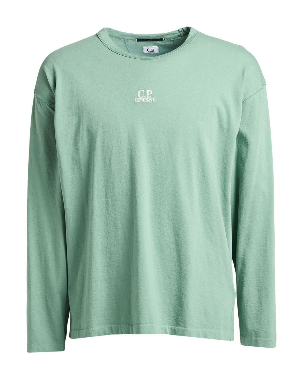 C P Company Green T-Shirt Cotton for men