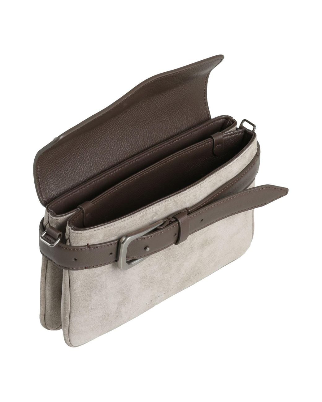 Brunello Cucinelli Gray Cross-Body Bag