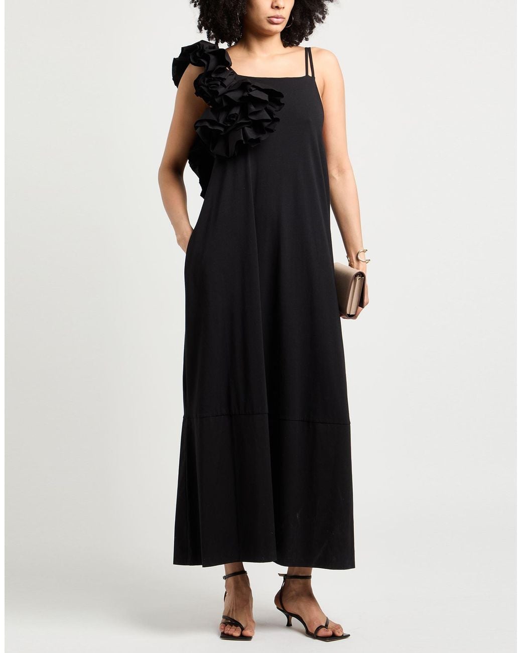 Alpha Studio Black Maxi-Kleid