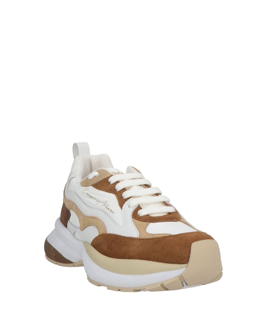 Emporio Armani White Trainers