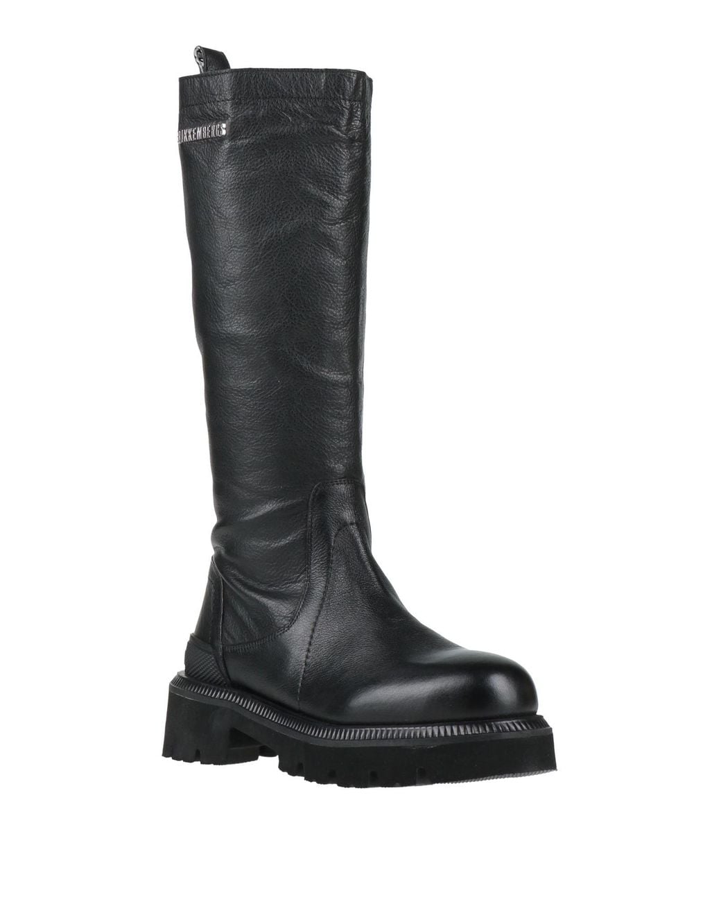 Bikkembergs Black Boot Leather