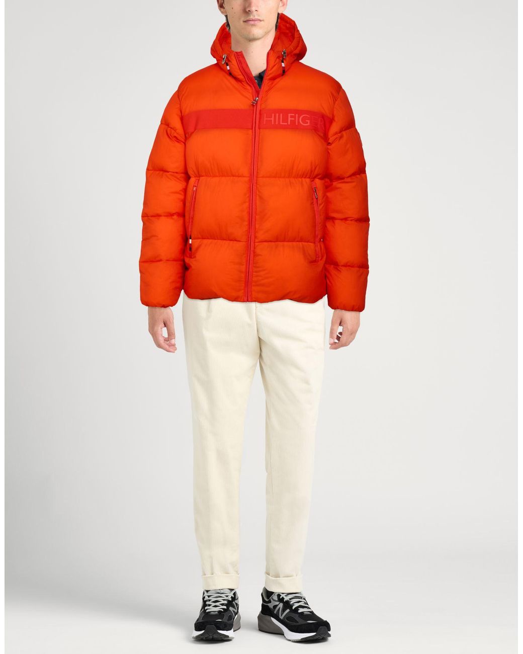 Tommy Hilfiger Orange Puffer for men
