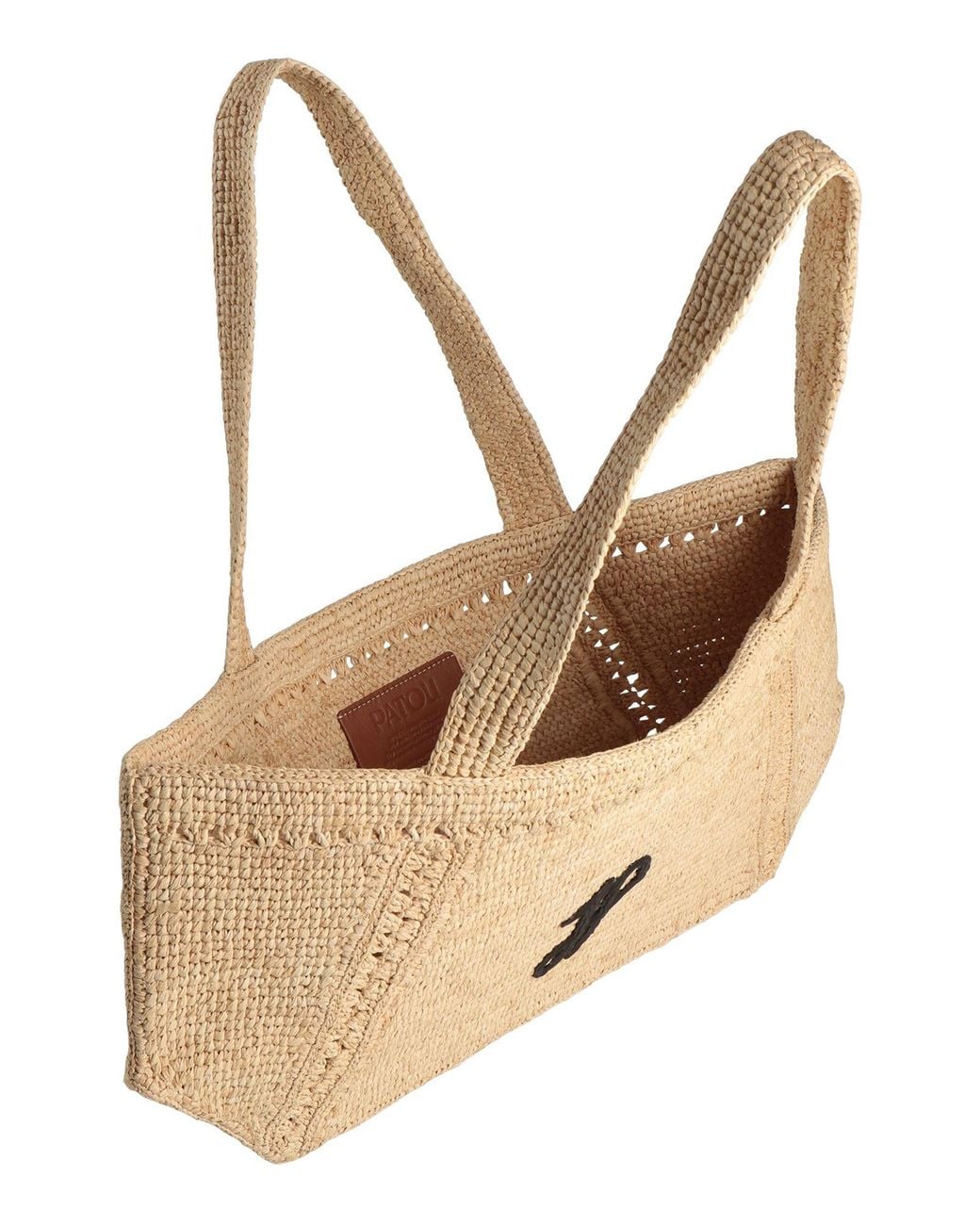Patou Natural Shoulder Bags