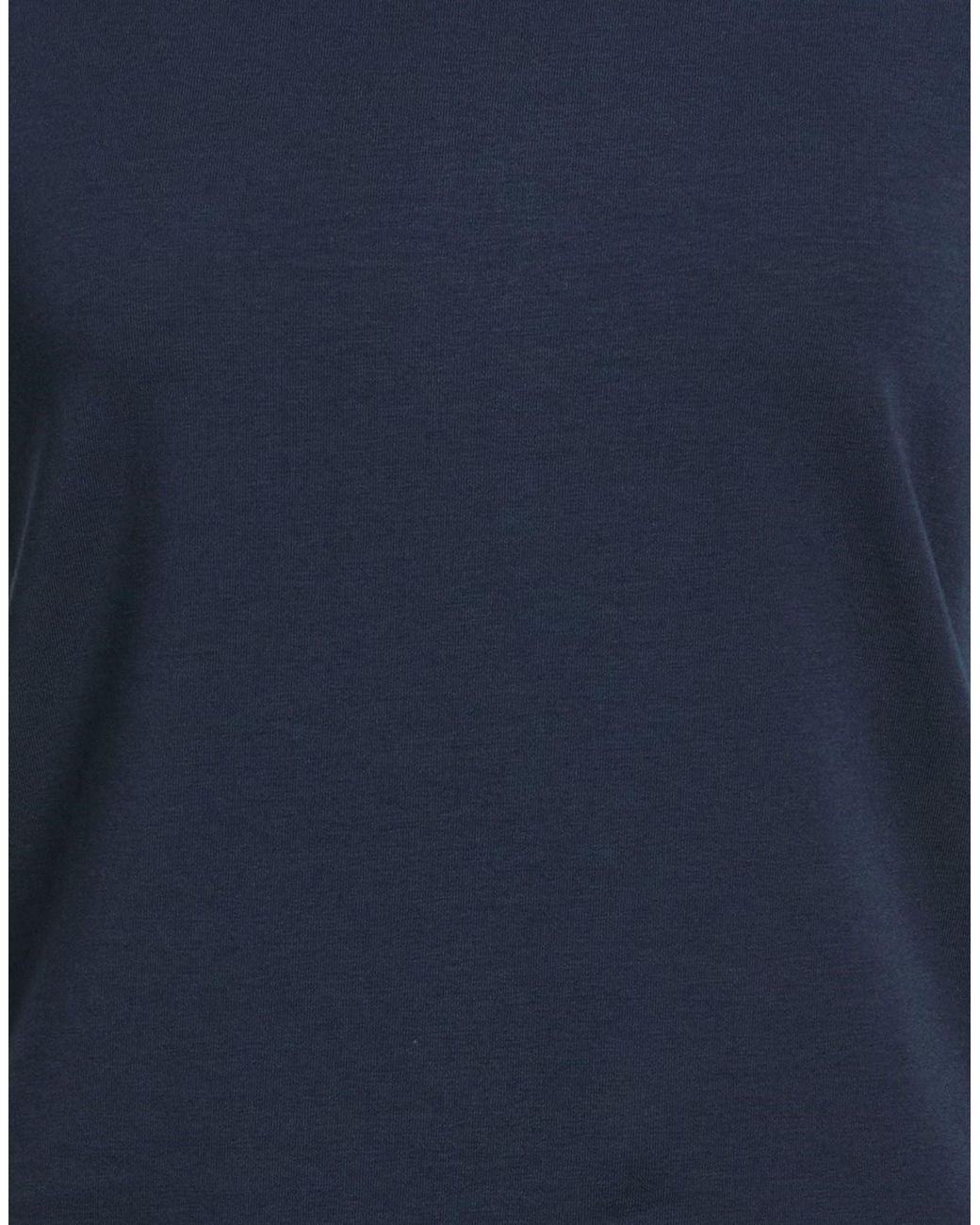 EA7 Blue T-Shirt Cotton, Elastane