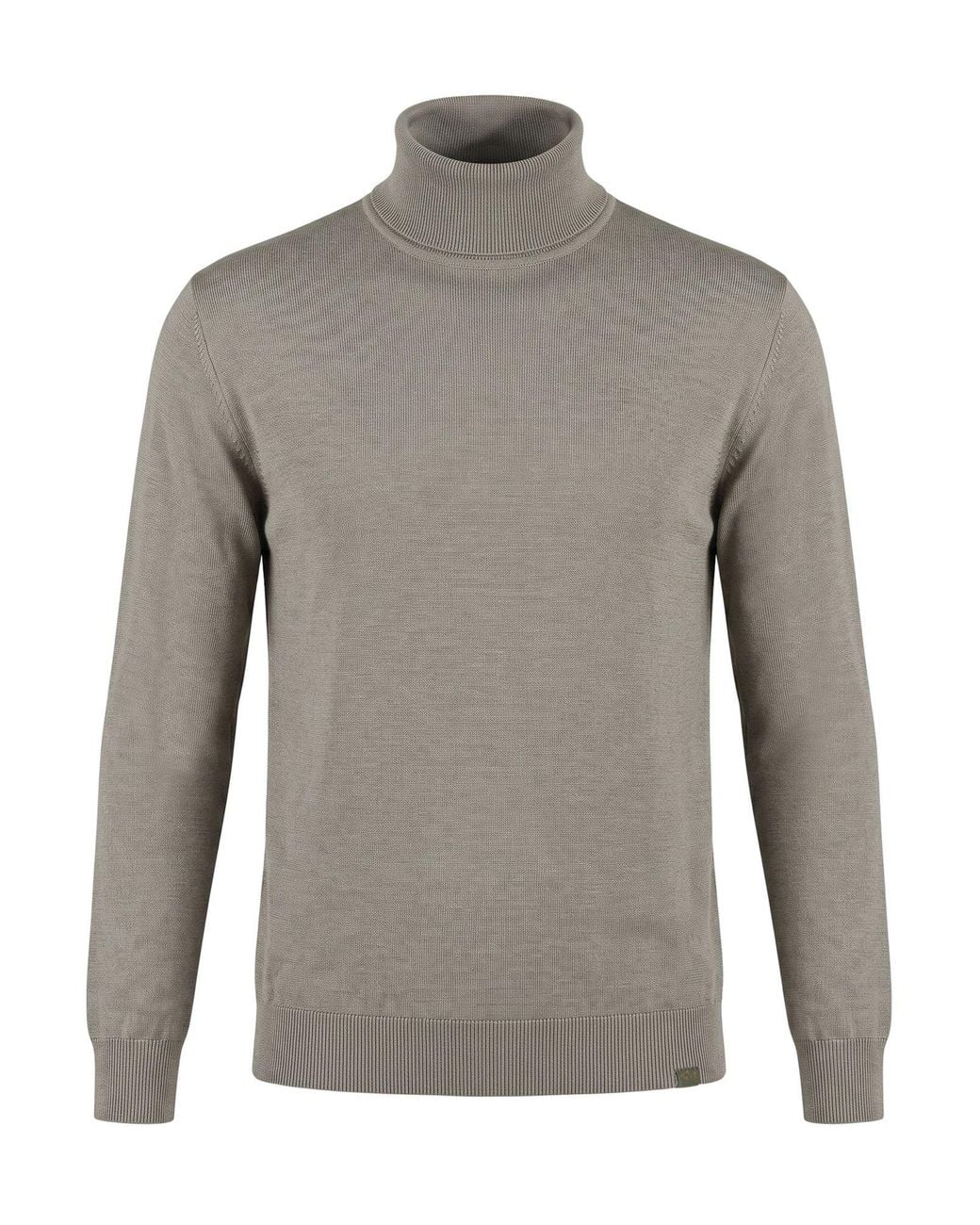 Paul & Shark Gray Turtleneck Virgin Wool, Silk for men
