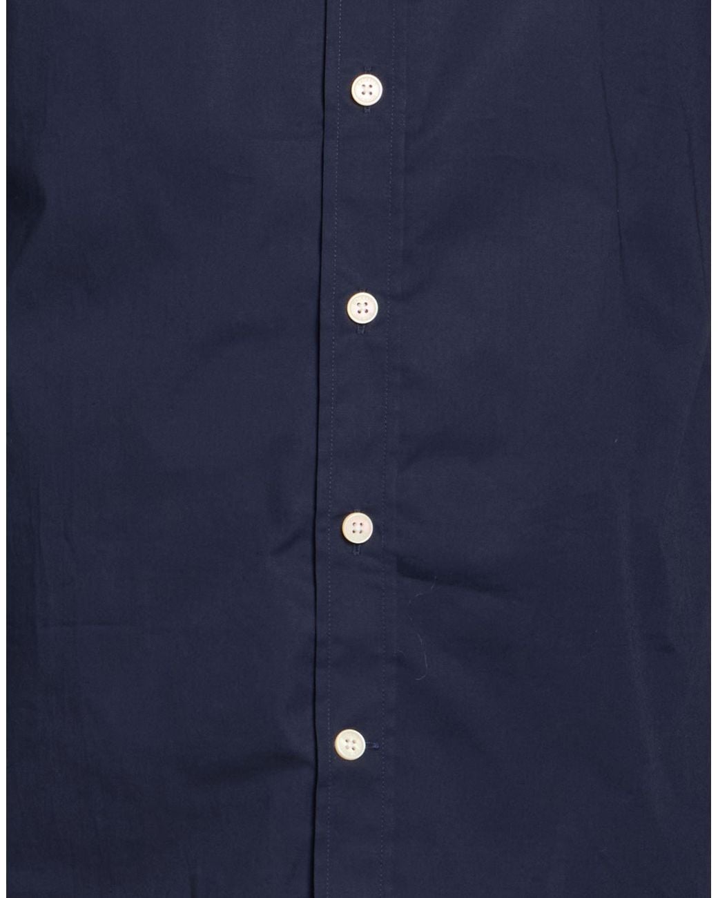 Hackett Blue Shirt Cotton, Elastane for men