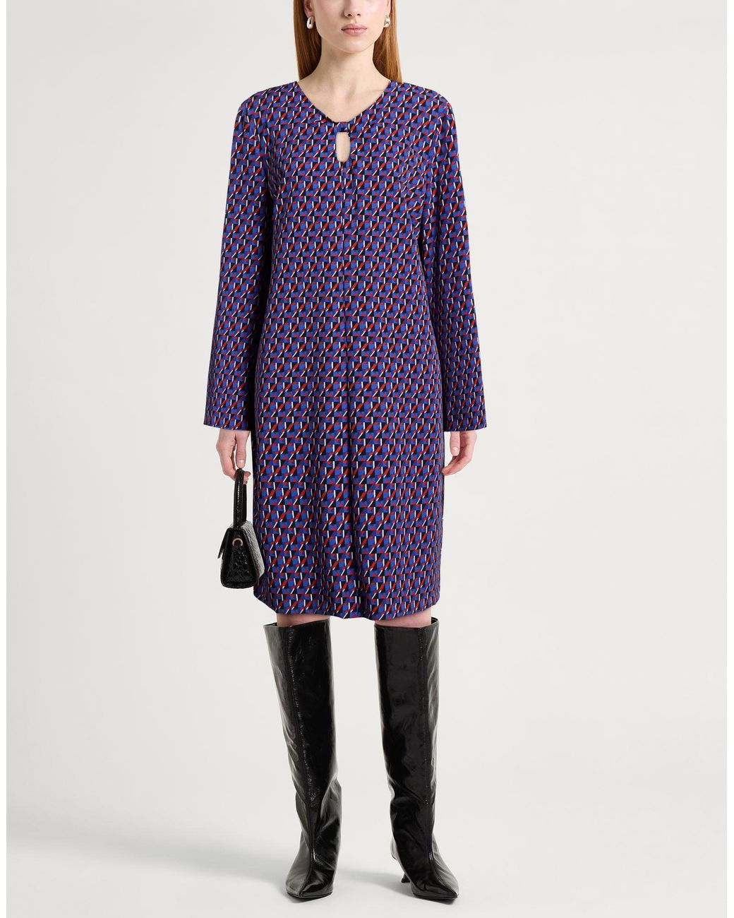 Diana Gallesi Purple Midi Dresses