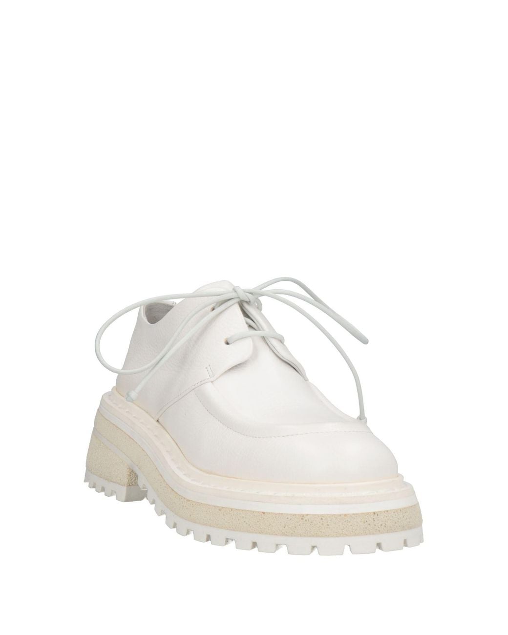 Marsèll White Lace-up Shoes