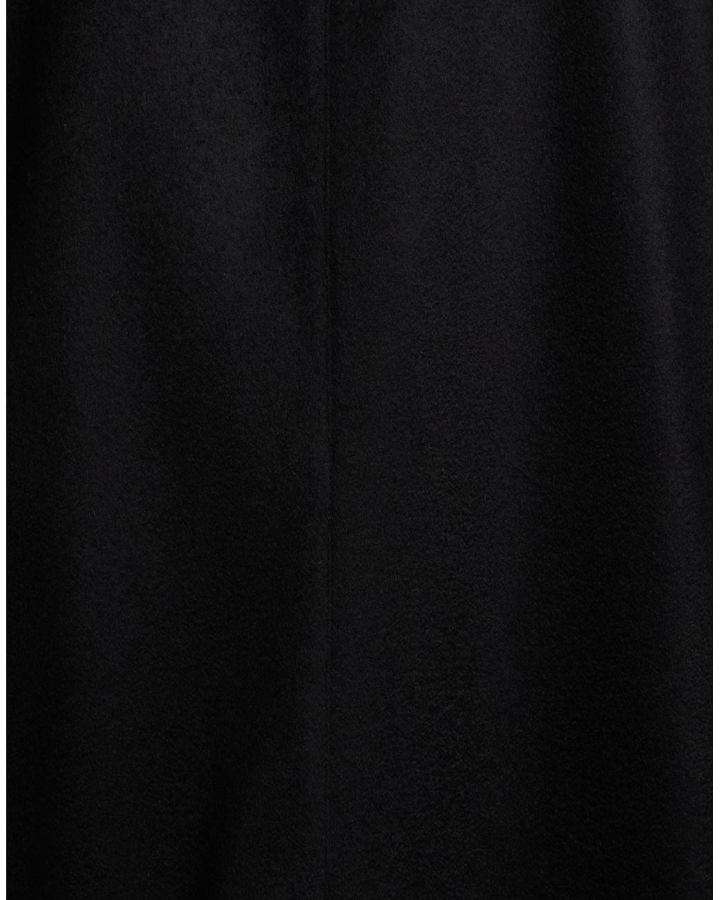 KIRED Black Coat Cashmere, Polyester for men