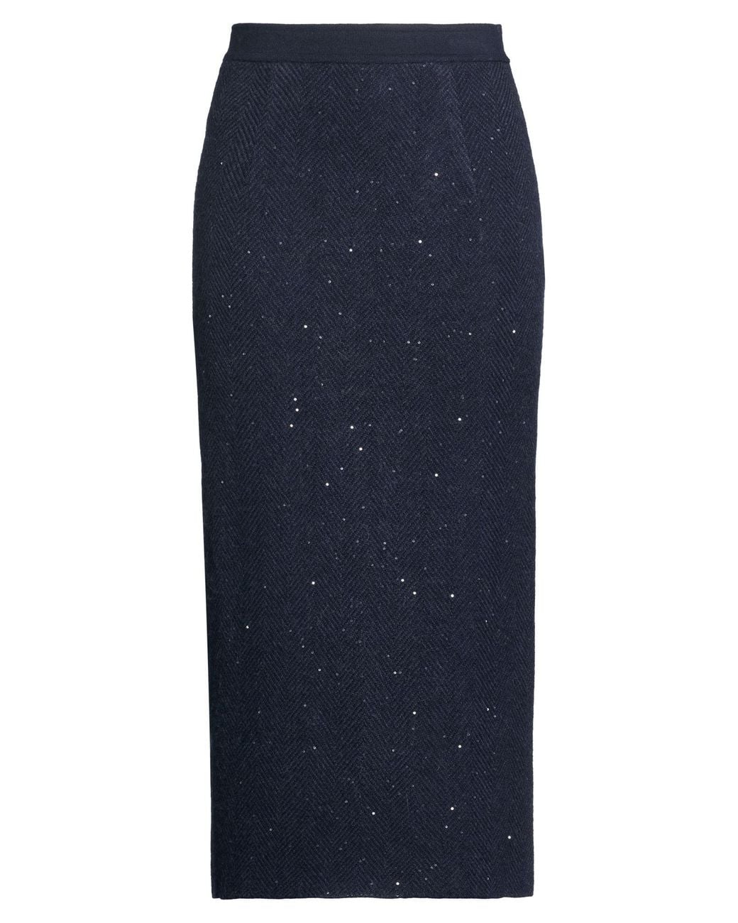 Gentry Portofino Blue Midi Skirt
