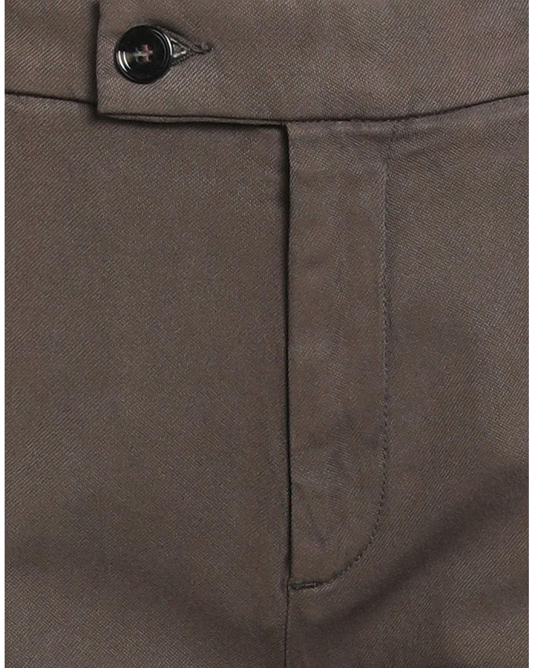 TRUE NYC Gray Pants Cotton, Lyocell, Elastane
