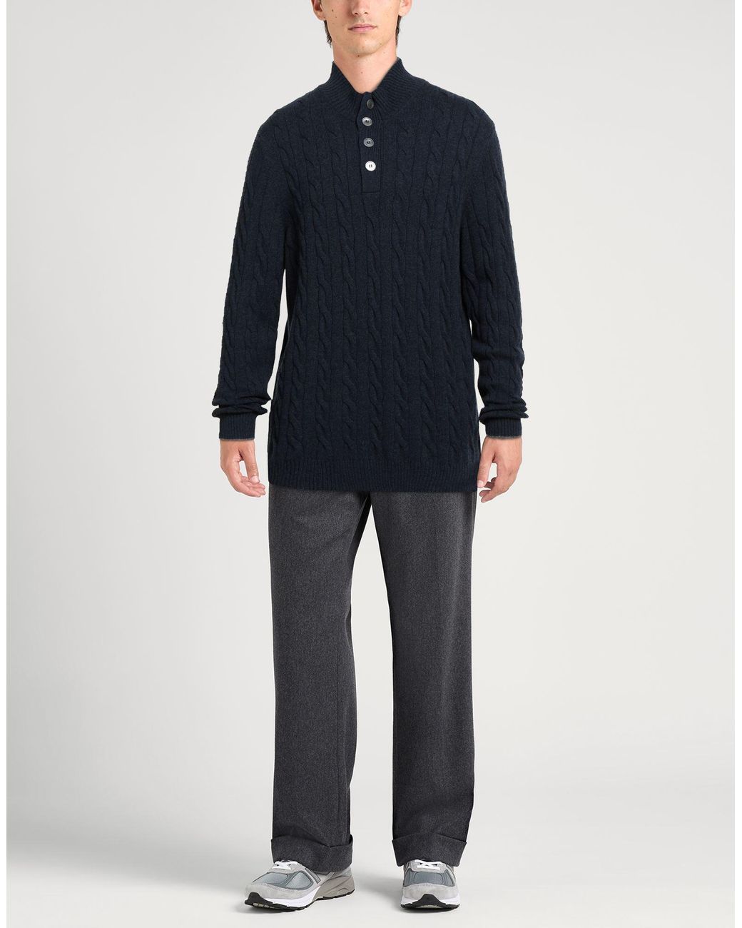 Gran Sasso Blue Jumper for men