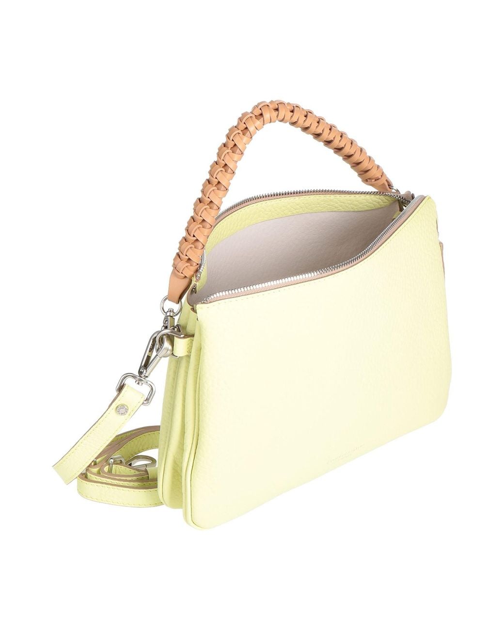 Gianni Chiarini Metallic Handbag Leather