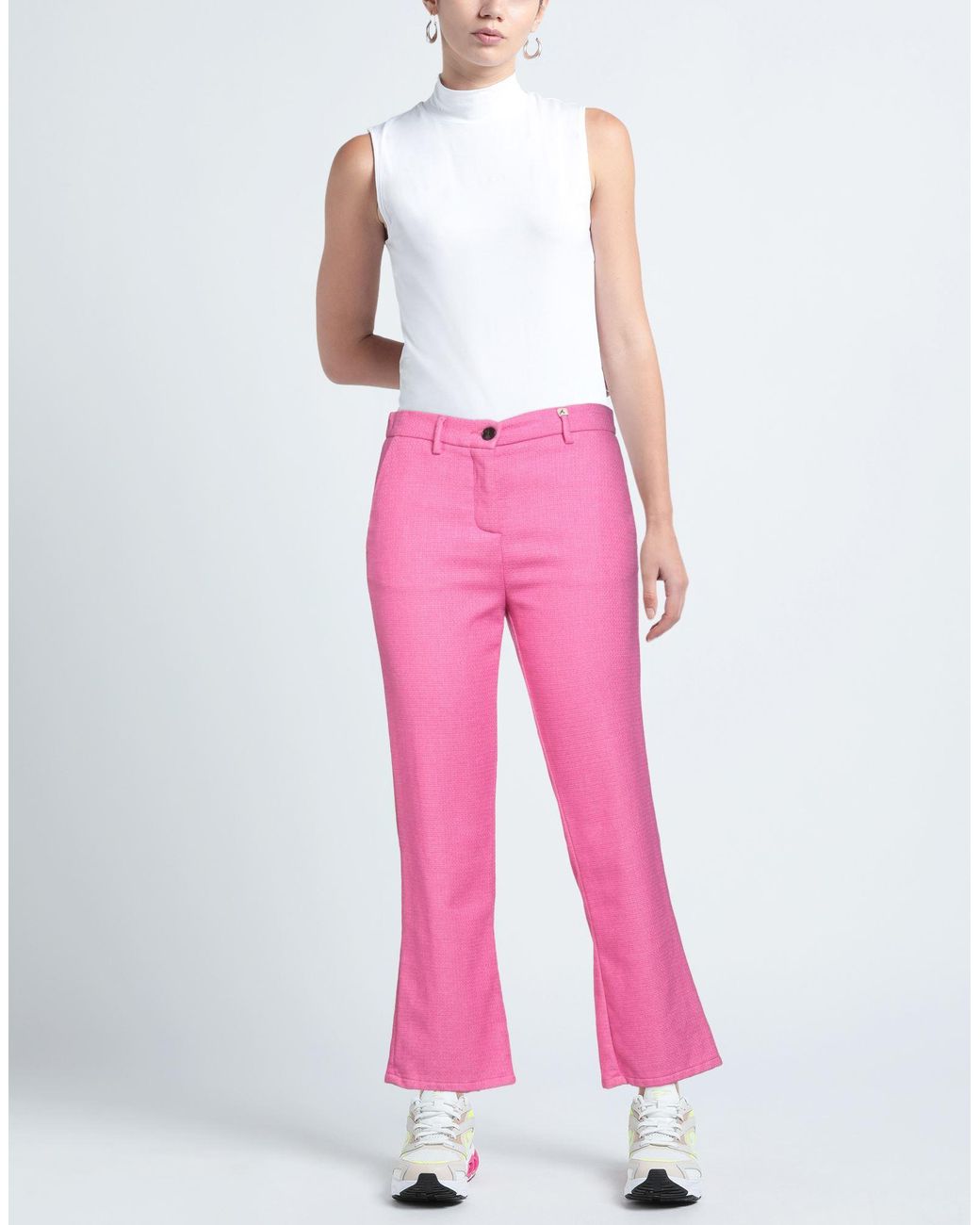 Myths Pink Pants Polyester, Acrylic