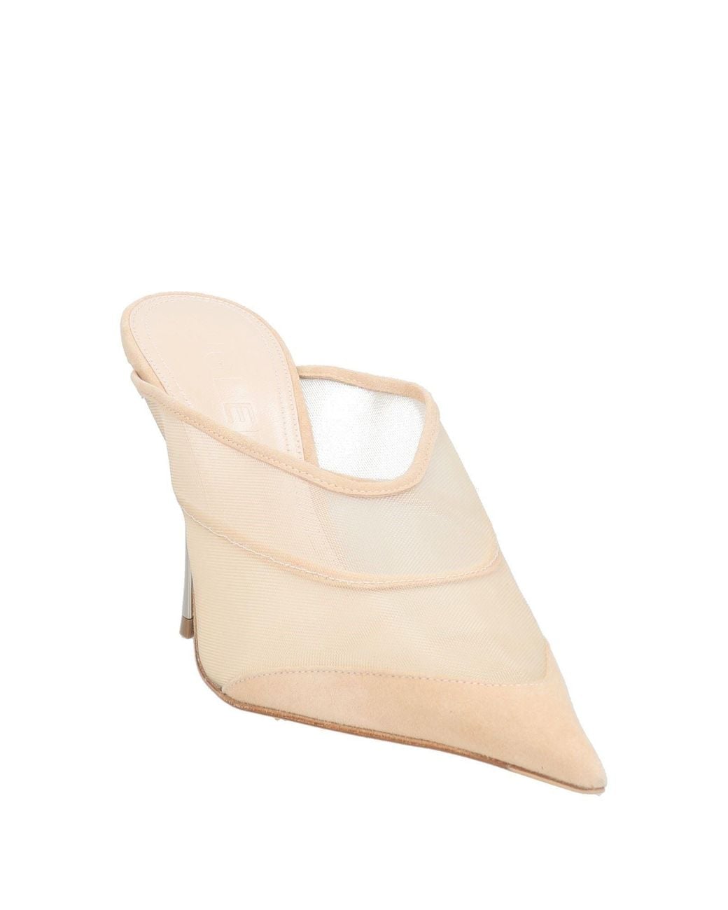 Mugler Natural Mules & Clogs