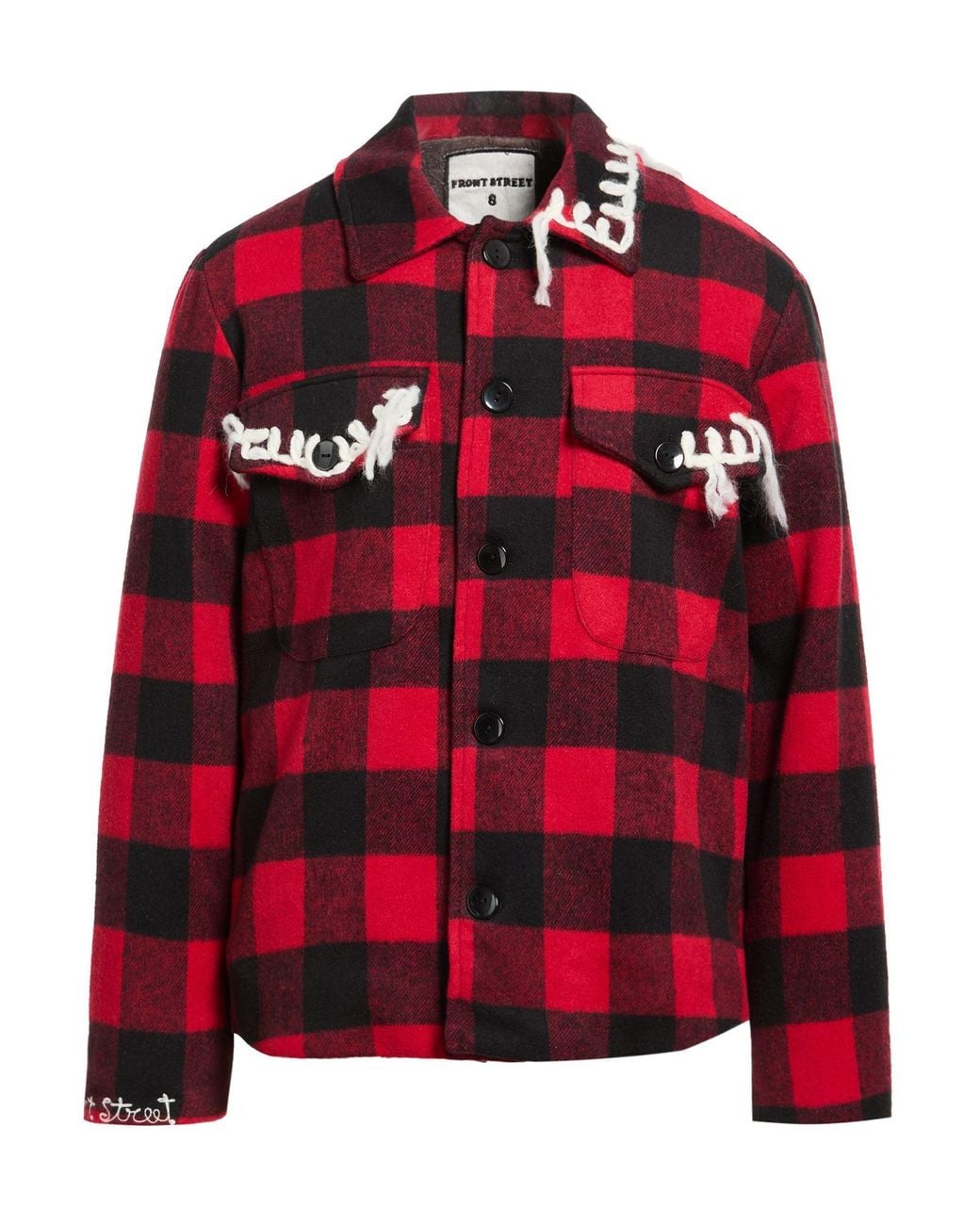 FRONT STREET 8 Red Jackets for men