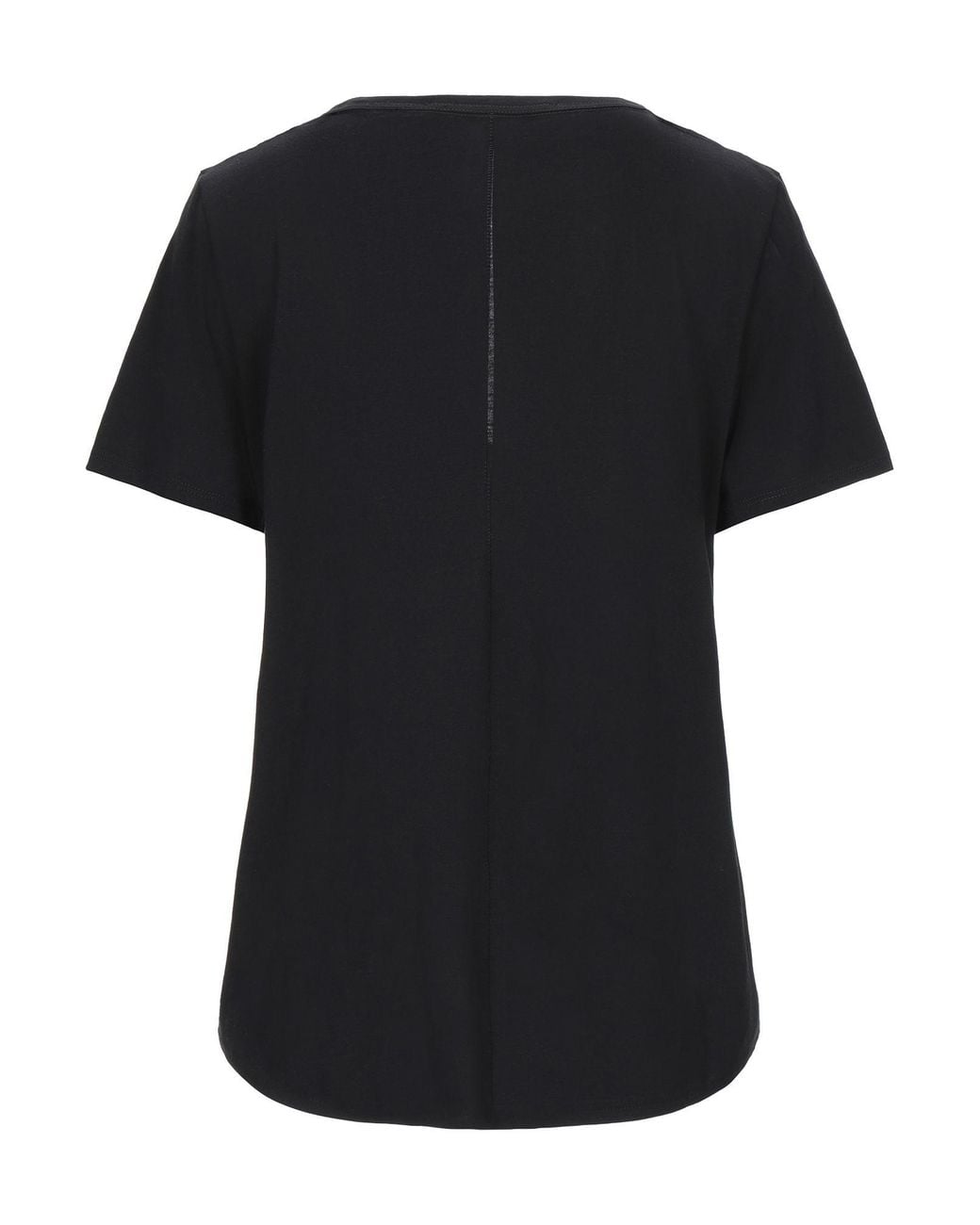 Veronica Beard Black T-Shirt Supima Cotton