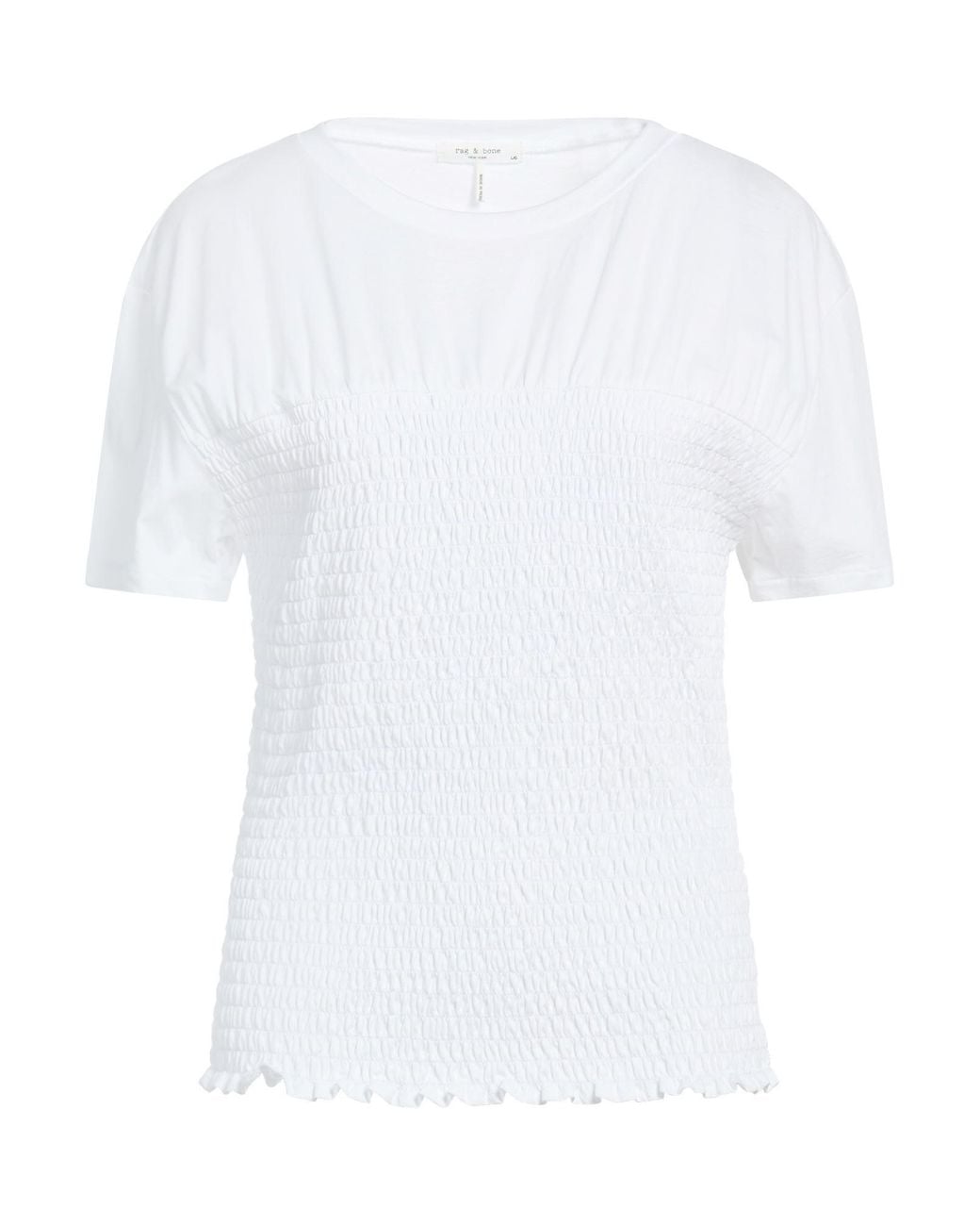 Rag & Bone White T-Shirt Cotton
