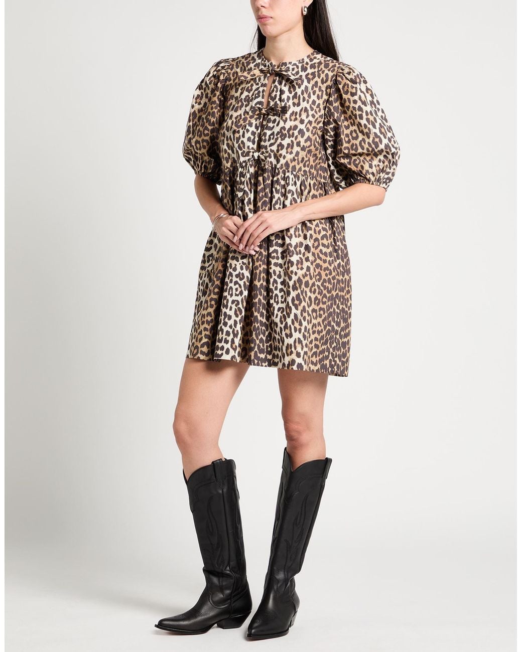 Ganni Multicolor Mini Dress