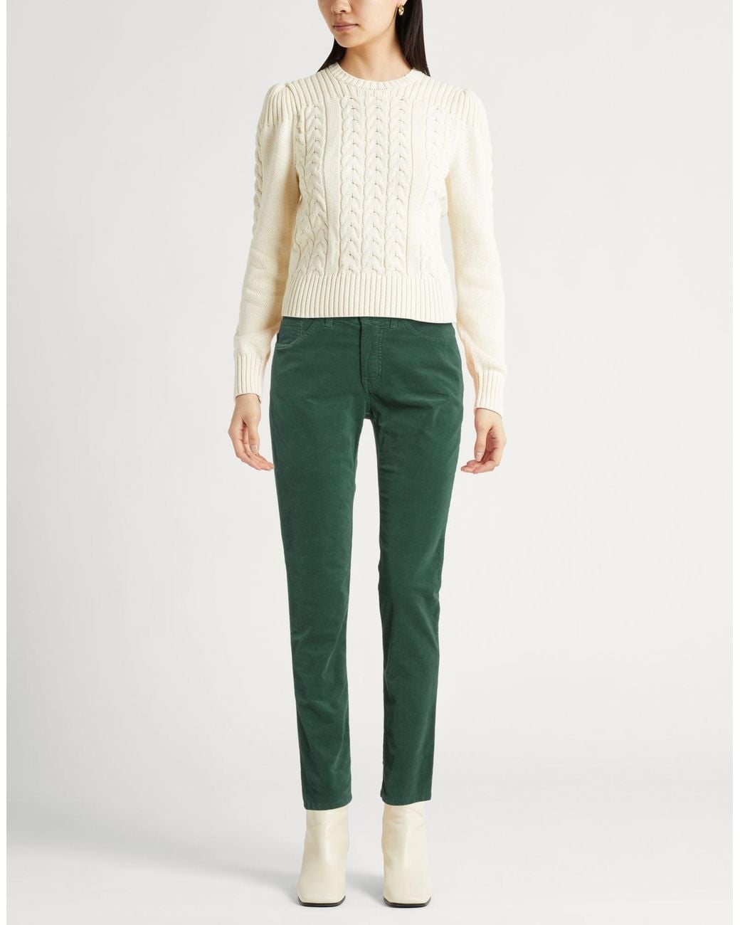 120% Lino Green Trouser