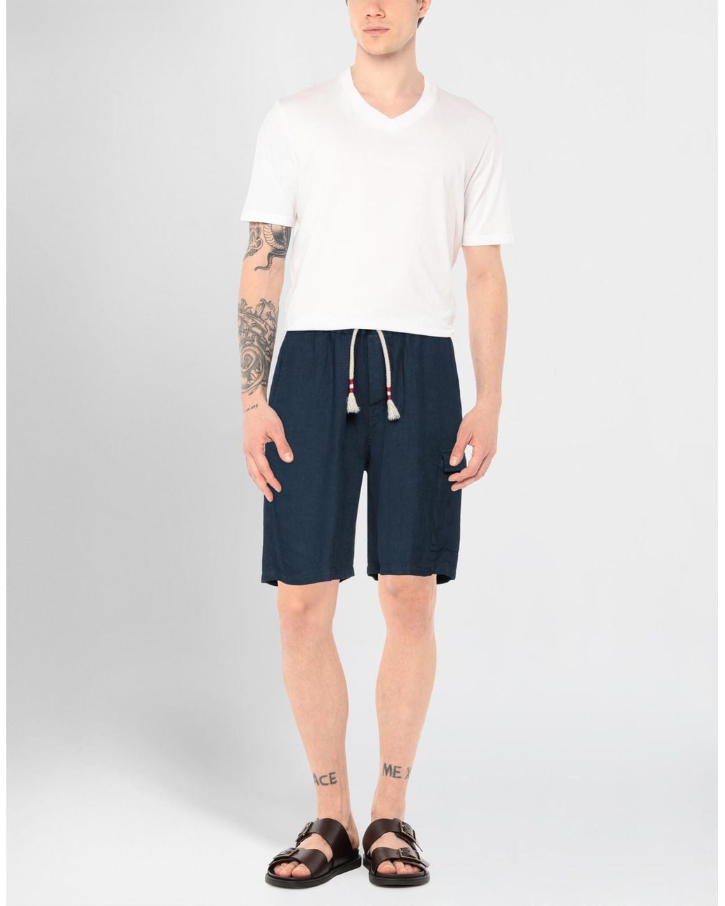Mc2 Saint Barth Blue Shorts & Bermuda Shorts for men