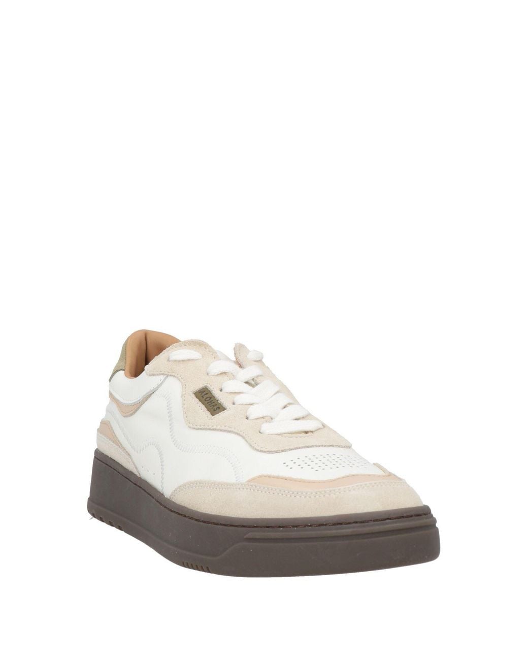 Alohas White Sneakers Leather