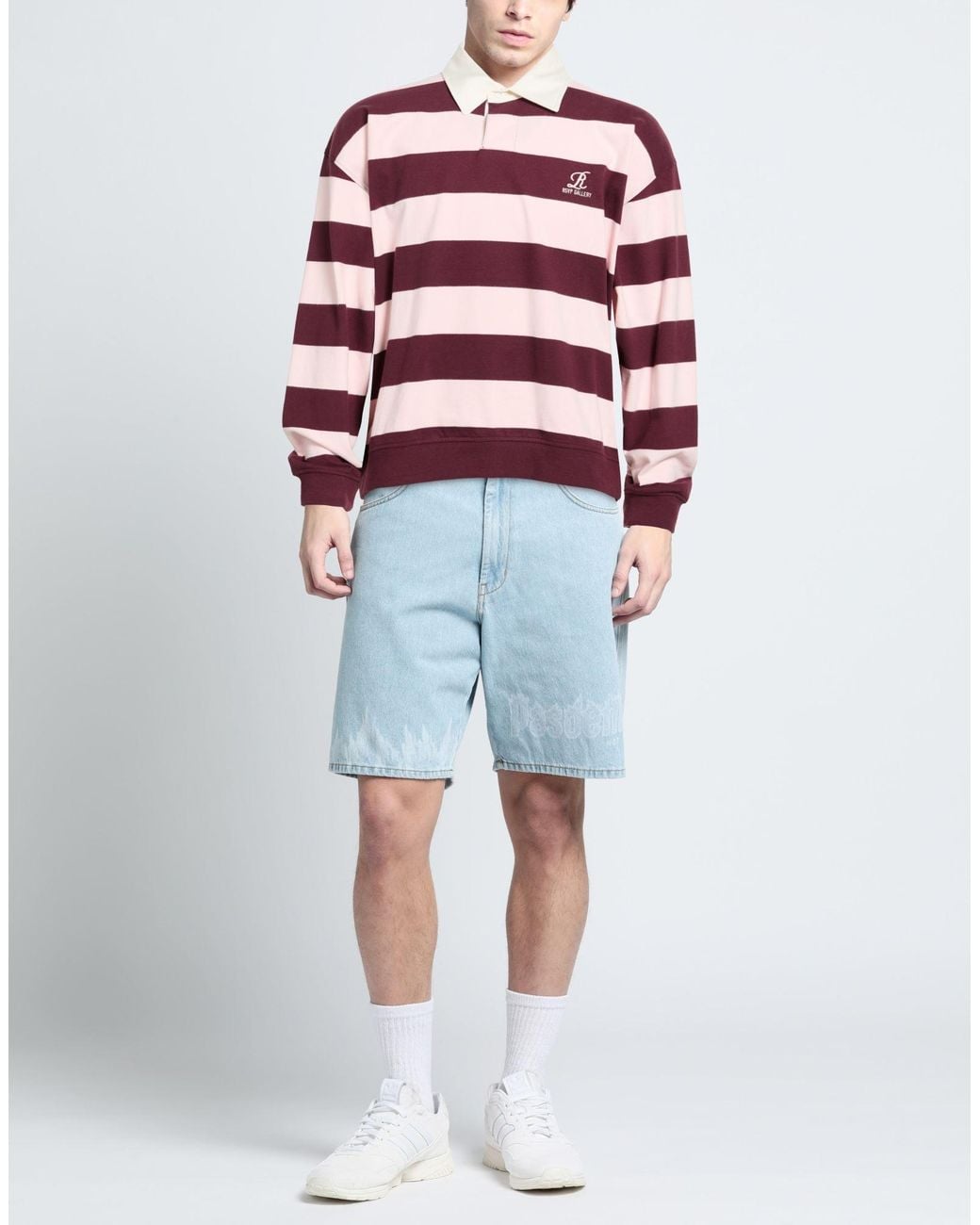 Polo Agolde de hombre de color Red