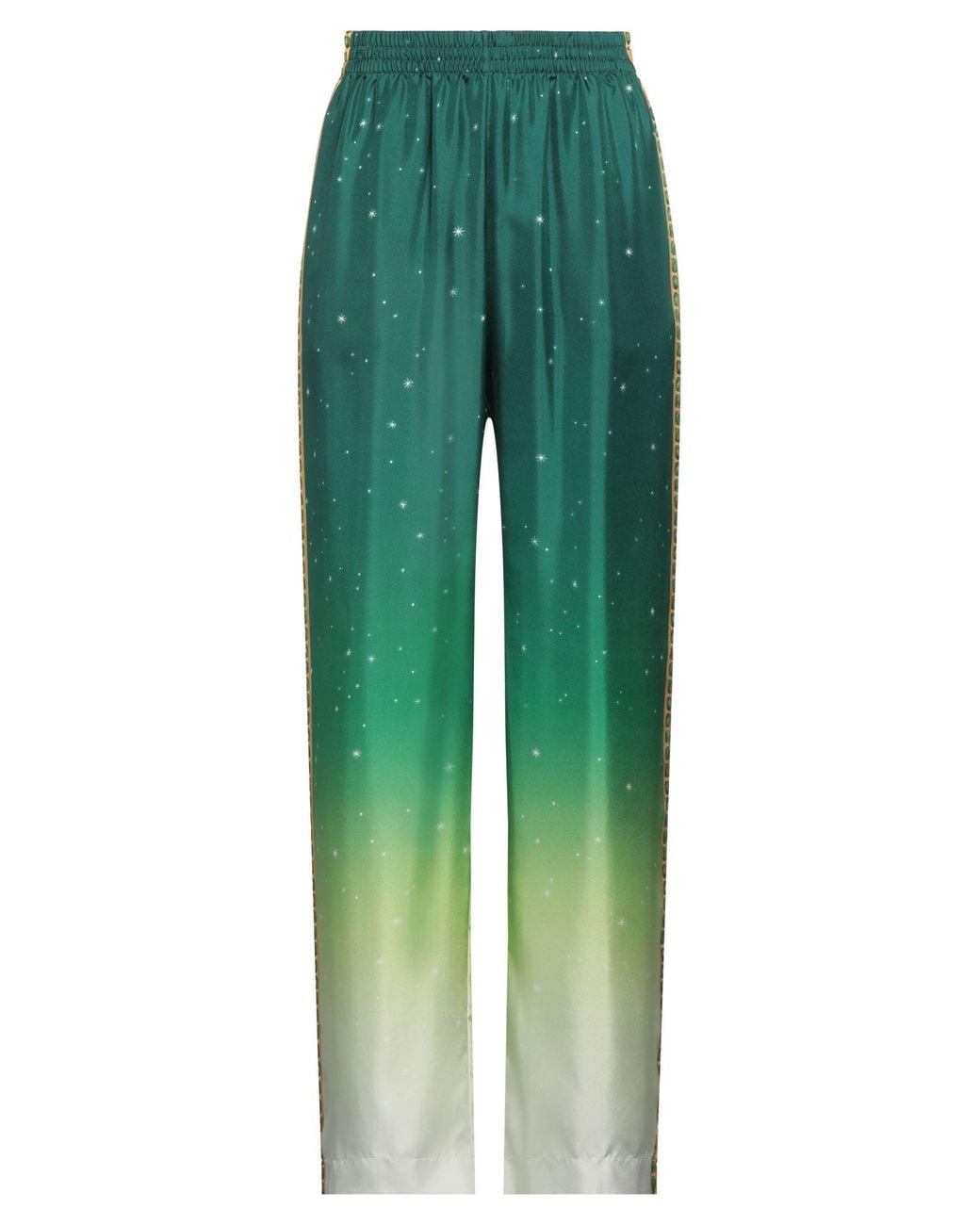 Casablanca Green Pants Silk