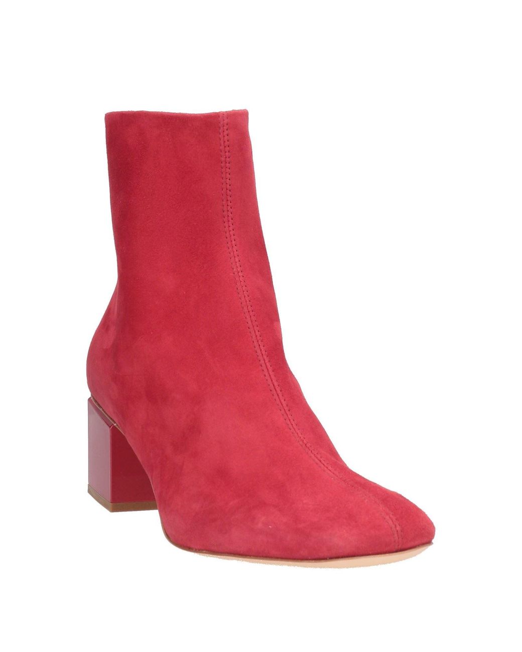 Agl Attilio Giusti Leombruni Red Ankle Boots