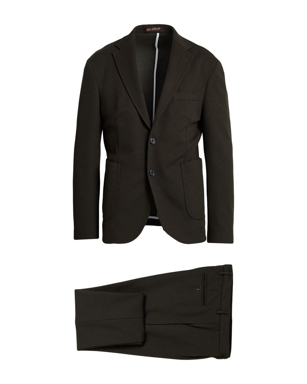 Angelo Nardelli Black Suits for men