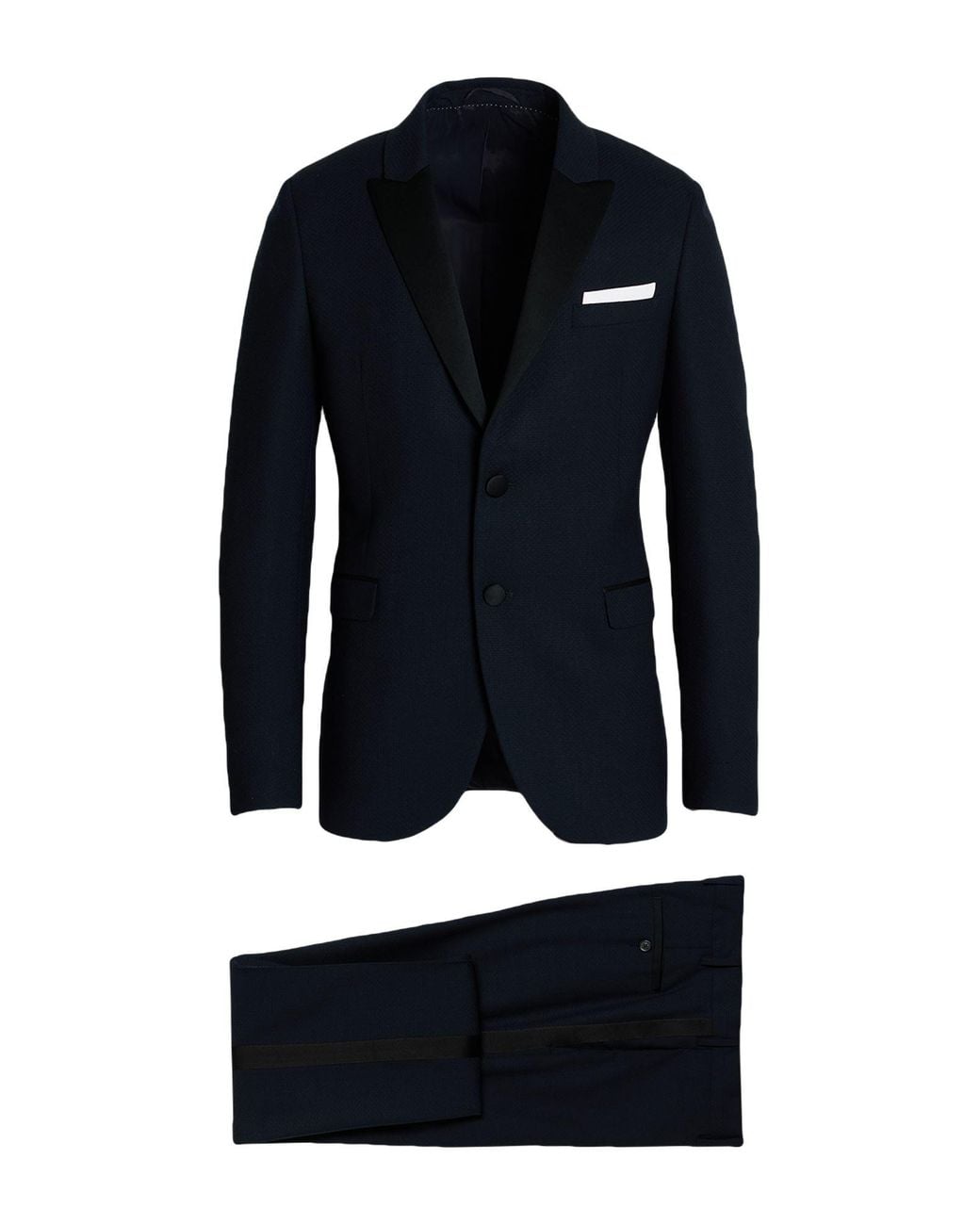 Neil Barrett Blue Midnight Suit Virgin Wool, Polyamide, Elastane, Polyester for men
