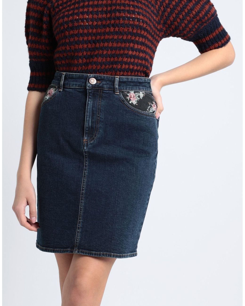 See By Chloé Blue Denim Skirt