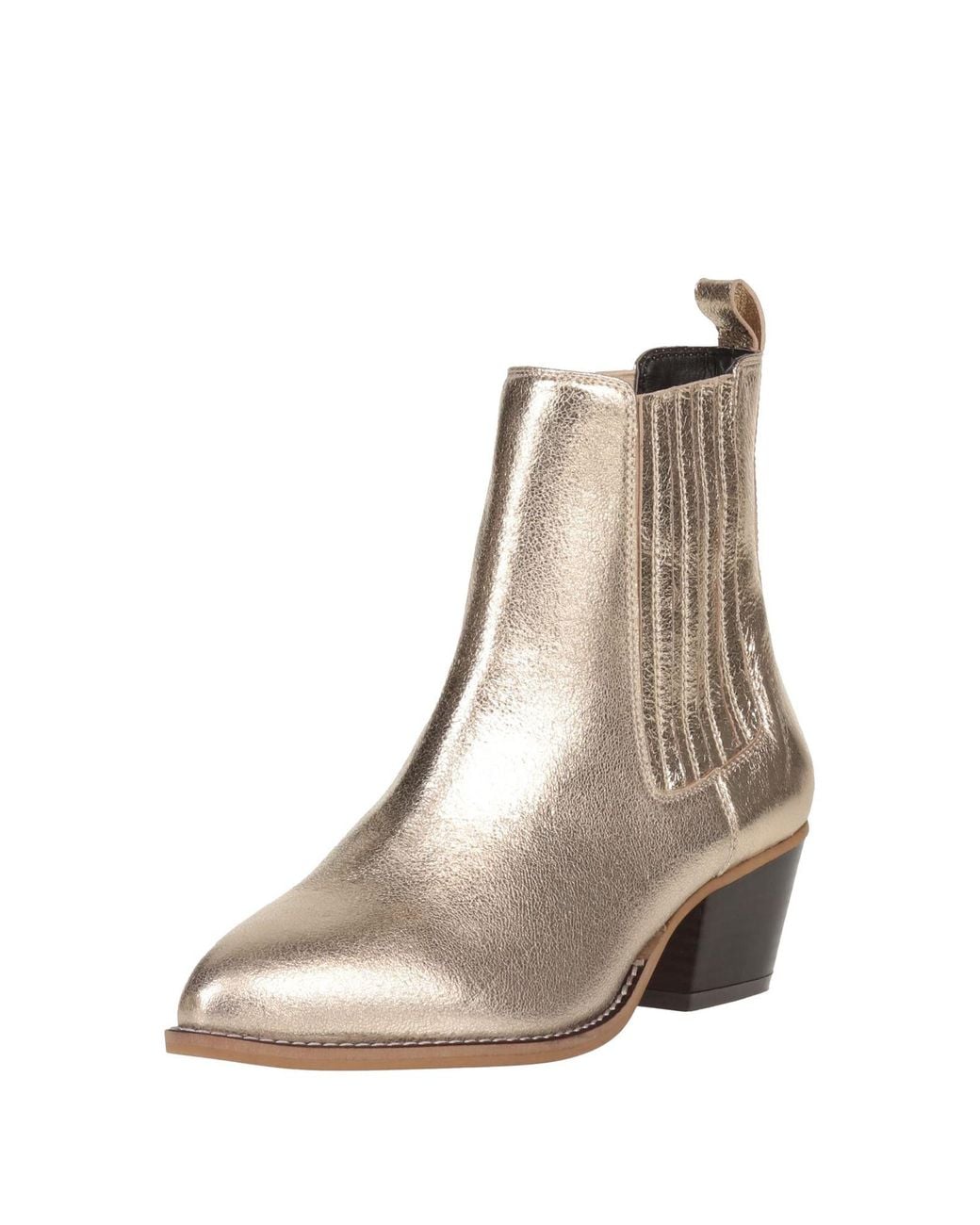 Pieces Natural Ankle Boots