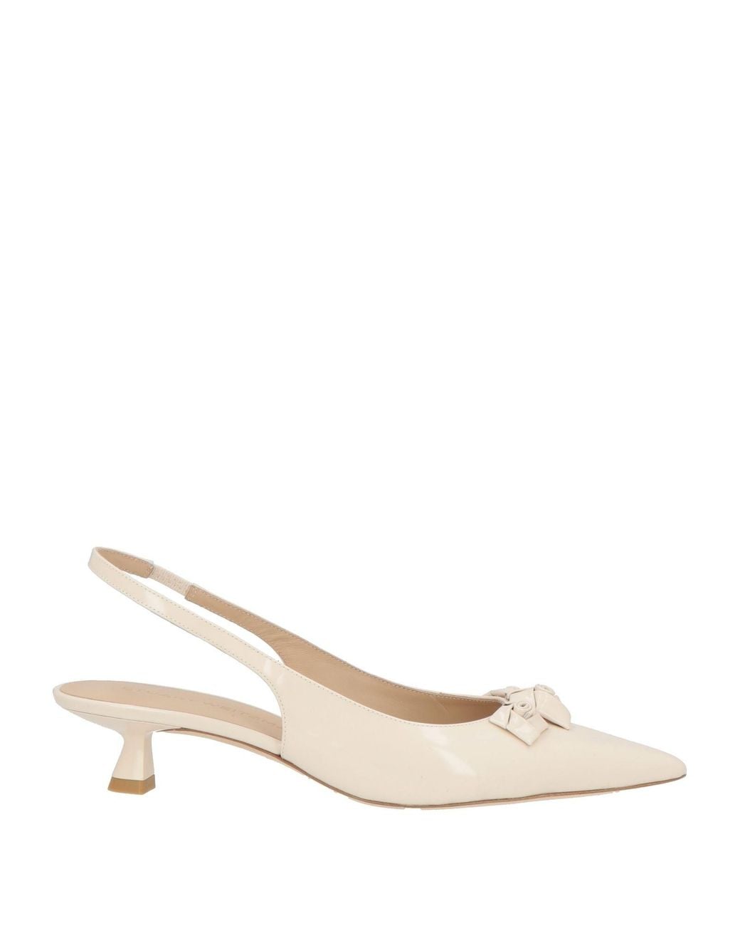 Stuart Weitzman Natural Ivory Pumps Leather