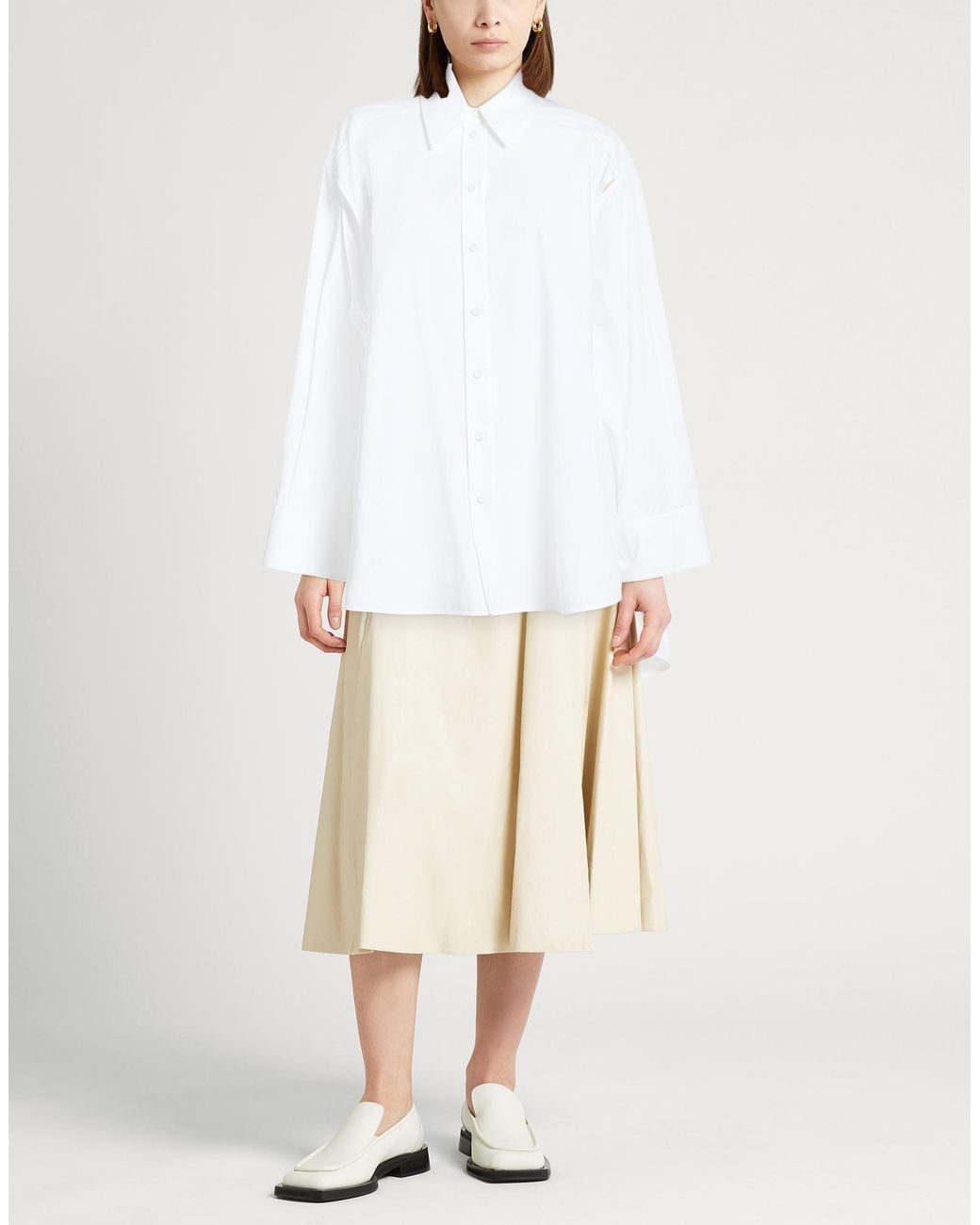 Jil Sander White Shirt Cotton