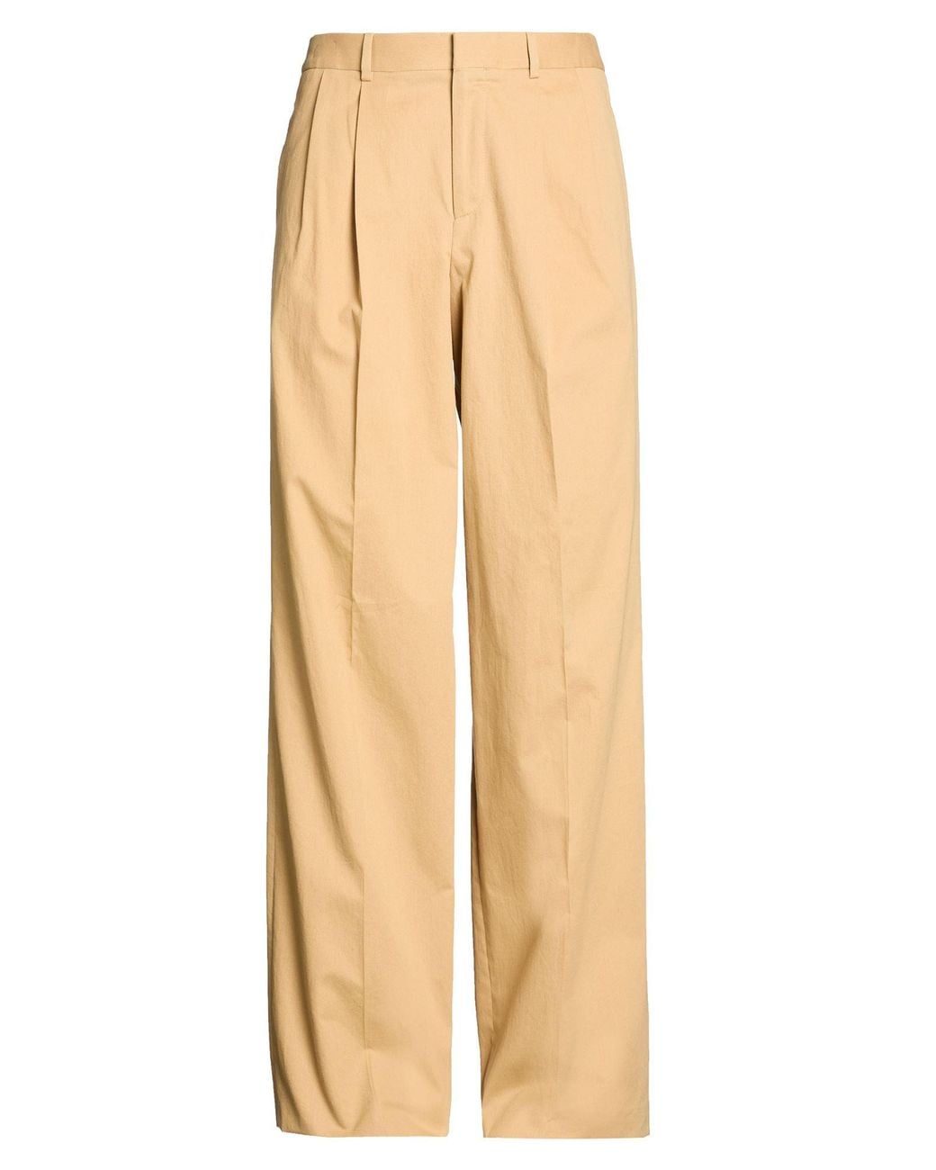 Céline Natural Camel Pants Cotton for men